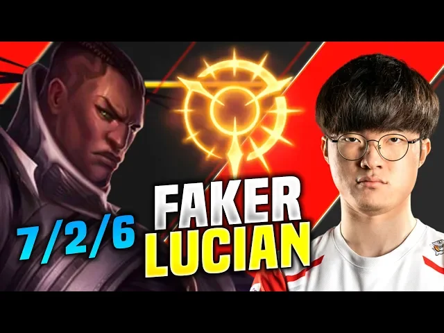 faker lucian is back!- skt t1 faker plays lucian vs leblanc mid!| season 2020 kr soloq